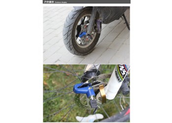 1 stuk Anti Diefstal Disk Brake Lock Voor Scooter Fiets Motorfiets SafetyLock