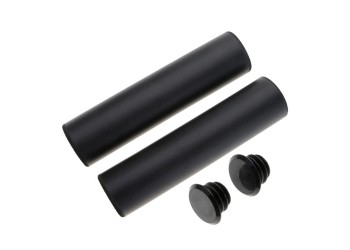 1 Paar Fiets Spacescooter  Soft Foam Spons Stuur Grips Cover Siliconen Grip Handvat bar Zwart Kleur 