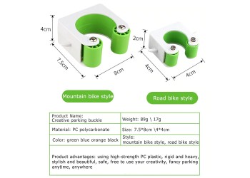 Racefiets Bike Fiets Parking Road Gesp Muurbevestiging Haak Stand Verticale Opslag