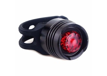 LED Waterdichte Fiets Achter Tail Helm Red Flash Light