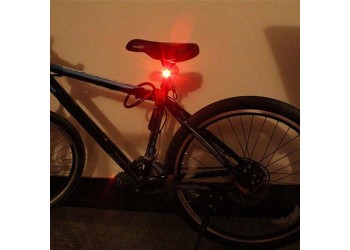 LED Waterdichte Fiets Achter Tail Helm Red Flash Light