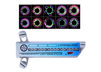 Colorful Bicycle Lights Bicycle Wheel Spoke Light 32 LED
