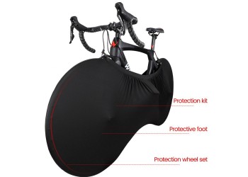 Bike Beschermer Mtb Road Fiets Cover Anti-stof Wielen Frame Scratch-Proof Cyclus Wiel