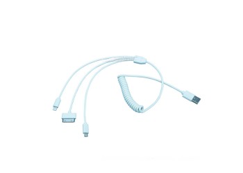 3 in 1 iPhone 30pin lightning Android micro usb Snelle Opladen kabel