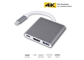 Usb C 3.1 Hub Naar Hdmi 4K Adapter Voor Nintendo switch Macbook Thunderbolt 3