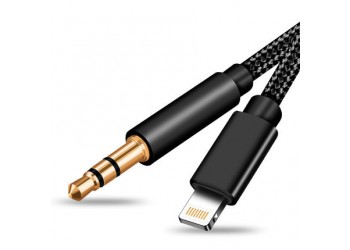 3.5Mm Jack Aux Verlengkabel Voor Iphone en ipad Auto Speaker Hoofdtelefoon Adapter Audio Splitter kabel 