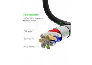 Micro Hdmi Naar Hdmi Kabel Vergulde 2.0 3D 1080P High Speed Hdmi Kabel Adapter 1M