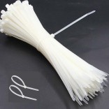 100pcs 4*200mm Plastic Nylon slot Kabelbinder Draad Zip Tie