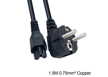 5 stuk EU Power Kabel Voedingskabel Stroomkabel Mickey Mouse C5 1.2m Voor Laptop Computer Monitor Printer