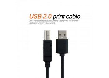 USB 2.0 Printer Scanner 1M Kabel Type A Male naar Type B Male