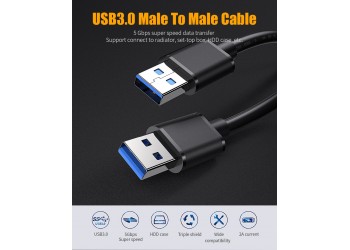 Usb Naar Usb Extension Cable Type A Male Naar Male Usb 3.0 Extender verlengkabel 60cm