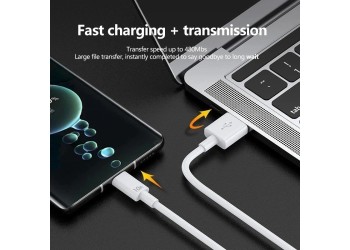 Android Switch snel oplaad data kabel USB-USB Type C 1m voor Samsung Xiaomi Huawei Usb C Mobiele Telefoon