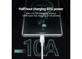 Android Switch snel oplaad data kabel USB-USB Type C 2m voor Samsung Xiaomi Huawei Usb C Mobiele Telefoon