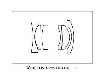 7artisans 18 mm F6.3 Ultradun Handmatige lens voor Sony E-mount APS-C + Gratis lenspen en lens tas