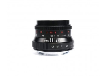 7artisans 35mm F1.2 Mark II manual focus lens voor Nikon Z systeem camera + Gratis lenspen + 46mm uv filter en zonnekap