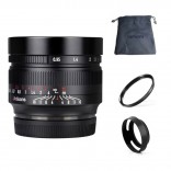 7artisans 50mm F0.95 manual focus lens Sony system camera + Free lenstas + 62mm uv filter en lens hood