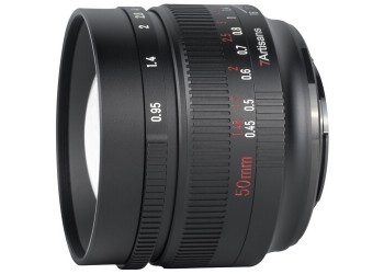 7artisans 50mm F0.95 manual focus lens voor Sony systeem camera + Gratis lenstas + 62mm uv filter en zonnekap