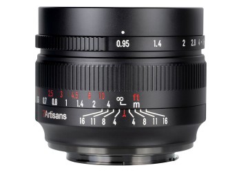 7artisans 50mm F0.95 manual focus lens voor Sony systeem camera + Gratis lenstas + 62mm uv filter en zonnekap