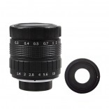 Fujian 50mm F1.4 CCTV lens voor Sony systeem camera