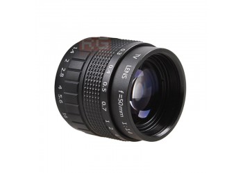 Fujian 50mm F1.4 CCTV lens voor Olympus Panasonic camera