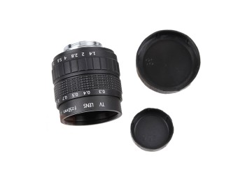 Fujian 50mm F1.4 CCTV lens voor Fujifilm systeem camera