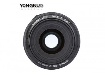 Yongnuo EF 35mm F2.0 autofocus lens voor Canon camera EF EF-S met gratis 52mm uv-filter, zonnekap, lenspen