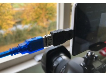 Hoge kwaliteit Data kabel USB A-mini OTG voor Canon Nikon Sony