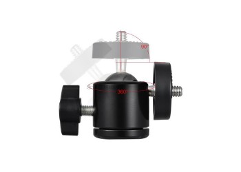 Klein Ball head Balhoofd Tripod Head voor Camera of mobile phone binnen 1kg