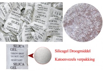 100 * Zakjes Silicagel droogmiddel / Silica gel desiccant