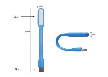 USB LED Lamp Flexibel Willekeurige kleur