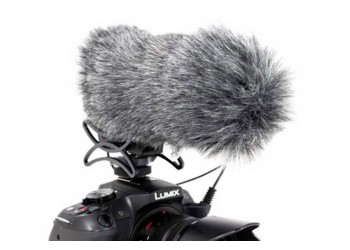 Microfoon voorruit kunstmatige bont wind mof camera recorder video mic