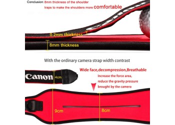 Camera Quick Rapid Single Shoulder Sling Belt Neck Strap