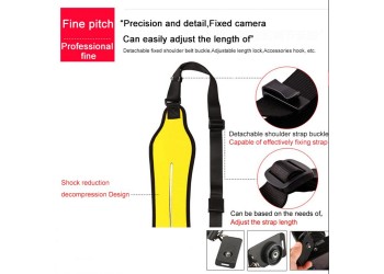 Camera Quick Rapid Single Shoulder Sling Belt Neck Strap