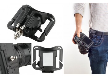 Snel laden camera holster riem gesp mount