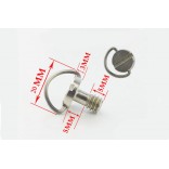 Camera plate screw 1/4" schroef klein voor Tripod Wit