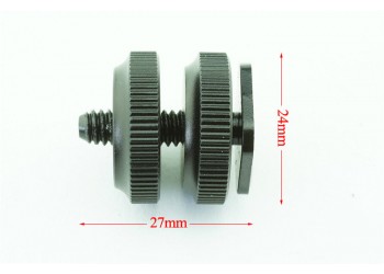 Camera plate screw 1/4" dubbele schroef voor Tripod