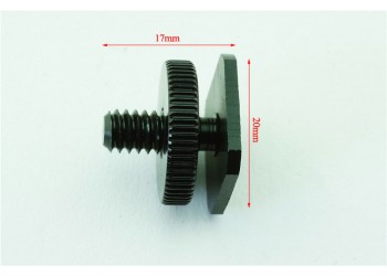 Camera plate screw 1/4" single schroef voor Tripod