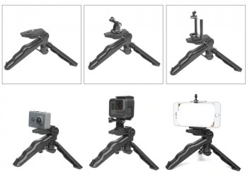 raagbare Camera Tafel Statief Voor Gopro Camera en Telefoon Statief