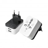 Universele Travel Adapter 220v 10A USB GE AU US EU UK Converter