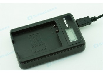 LCD usb Oplader voor Nikon MH-66 EN-EL19 accu S6600 S100