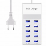 10 Port USB 3.0 Charger Iphone Ipad Muur Travel Opladen Station 50W Adapter hub