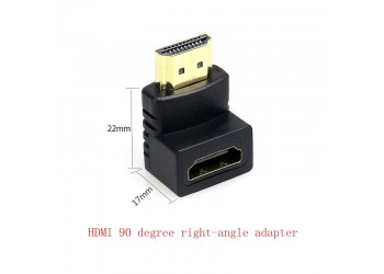 4k 1080p Hdmi Compatibel 90 Graden Haakse Adapter Hdmi Hdmi Man-vrouw Hdmi Elleboog Connector