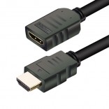 HDMI-verlengkabel male naar female HD TV 0.5m 3D 1.4v