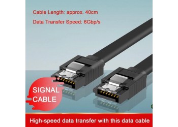 Hoge Snelheid Sata 3.0 6Gb/s 26AWG SSD Hdd Harde Gegevens Sata 40Cm Voor Computer Kabel