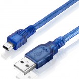 USB 2.0 Type A Male naar Mini 5P Male Mini 5P USB kabel