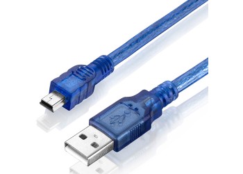 USB 2.0 Type A Male naar Mini 5P Male Mini 5P USB kabel