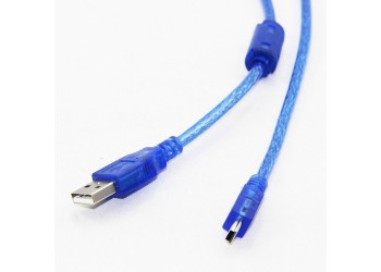 USB 2.0 Type A Male naar Mini 5P Male Mini 5P USB kabel