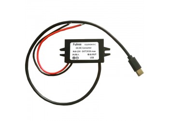 DC-DC 12V naar 5V 3A 15W Auto Power Converter USB Type C Step Down Voltage Voeding output Adapter 1 jaar garantie 
