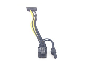 15-Pin SATA to 8-Pin Pcie video card Power kabel