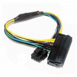 Atx 24Pin Female Naar Moederbord 8Pin Mannelijke Voor Dell Optiplex Server Adapter Power Cable